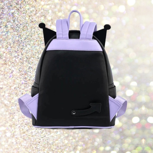 Loungefly x Sanrio Kuromi Cosplay Mini Backpack and Wallet display picture 1